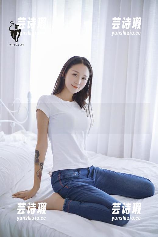 partycat轰趴猫 - 在K8傲娇萌萌的浴室中，图集里的泡泡派对