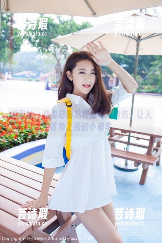 爱蜜社-淼淼萌萌哒 爱蜜社 - 淼淼萌萌哒制服写真精选:让人嘴角上扬的小确幸