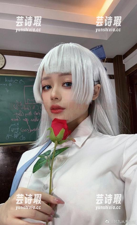 阿九从不咕咕 说是修女,还不如叫阿九从不咕咕的精选套图里的小淘气呢!