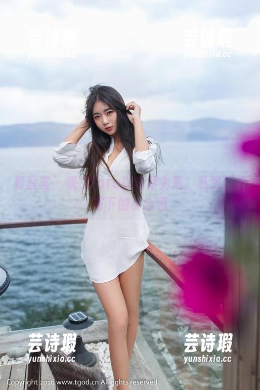 青豆客 - 晓艾fafa以红裙为笔，私房图片写下的小心思